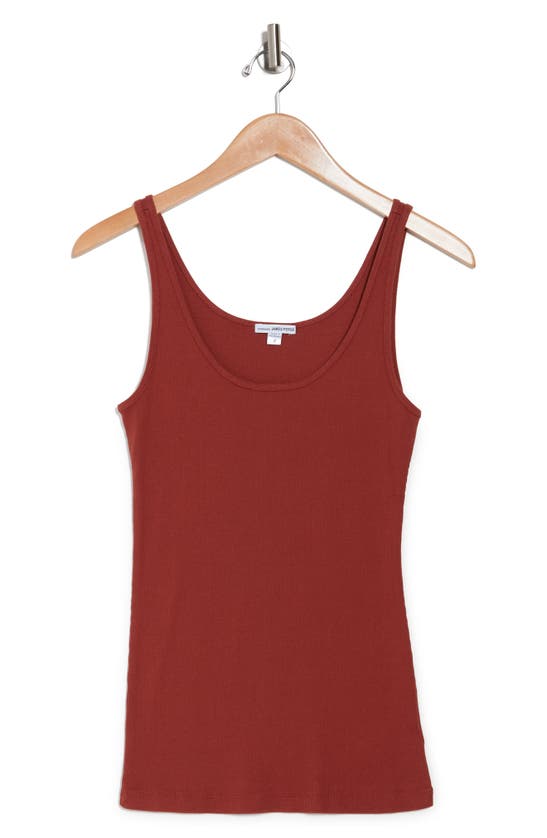 JAMES PERSE RIBBED KNIT TANK