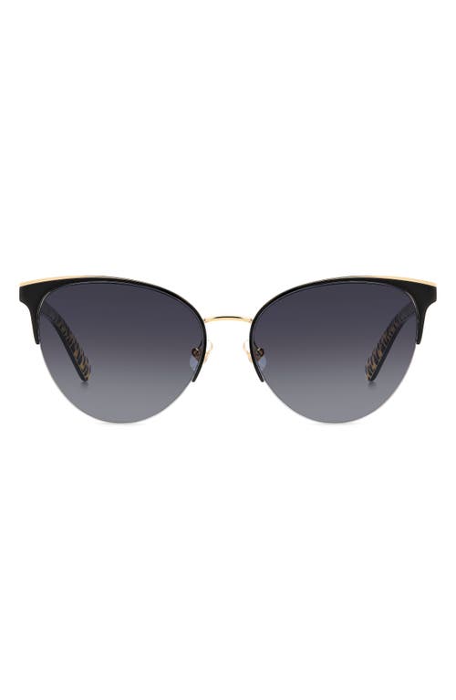 KATE SPADE KATE SPADE NEW YORK IZARA 57MM GRADIENT CAT EYE SUNGLASSES