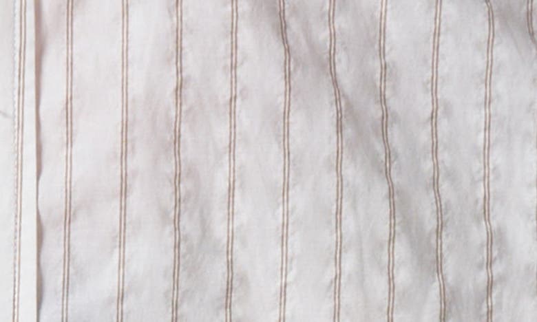 Citizen Of Humanity Kayla Stripe Oversize Poplin Button-up Shirt In Barrett Stripe