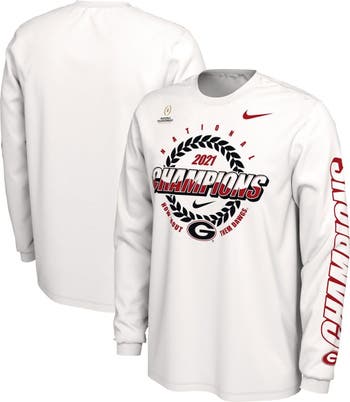 Men's Nike Black Georgia Bulldogs College Football Playoff 2022 National Champions Locker Room T-Shirt Size: Large