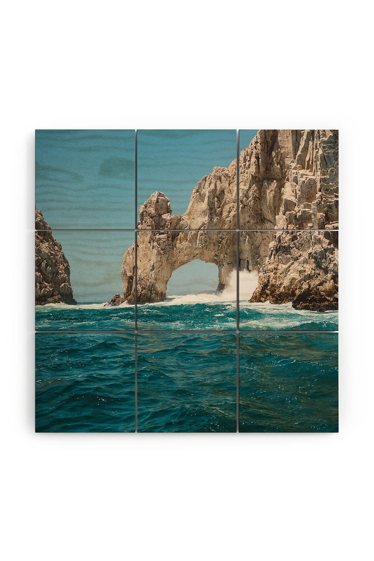 Deny Designs Bethany Young Photography Arch Of Cabo San Lucas Wood Wall Mural In Multi