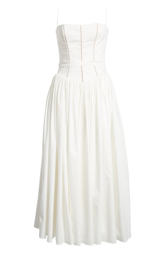 House Of Cb Ysabella Floral Maxi Sundress In White