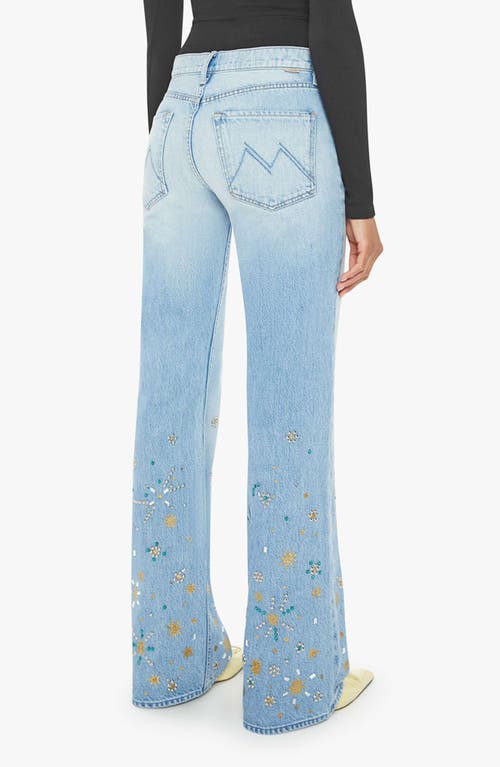 MOTHER MOTHER THE BOOKIE HEEL BOOTCUT JEANS 