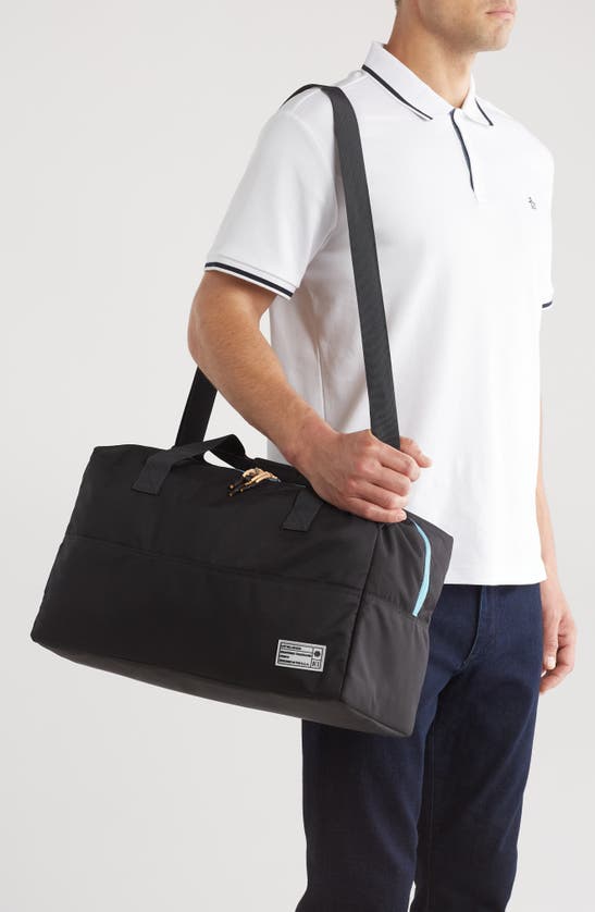 Shop Hex Aspect Water Resistant Duffle Bag In Black