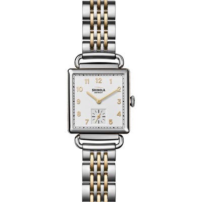 Shinola Cass Bracelet Watch, 27Mm X 27Mm
