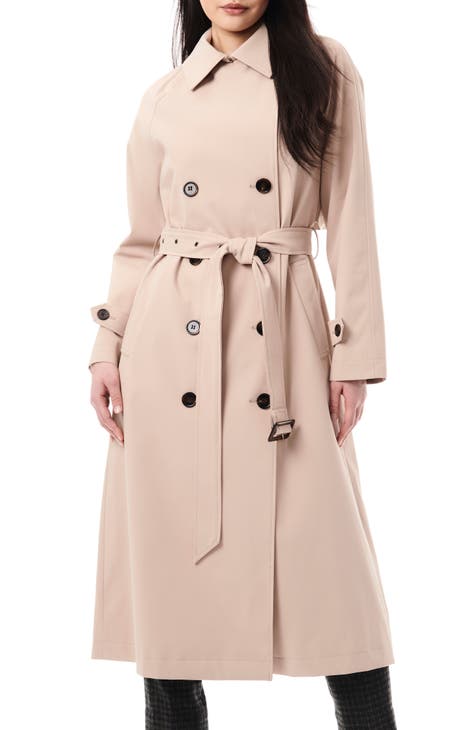 Stylish Womens Winter Double Breasted Coat With Lapel Warm Long
