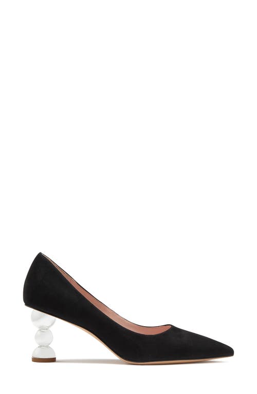 Shop Kate Spade New York Charmer Pointed Toe Pump In Black/silver