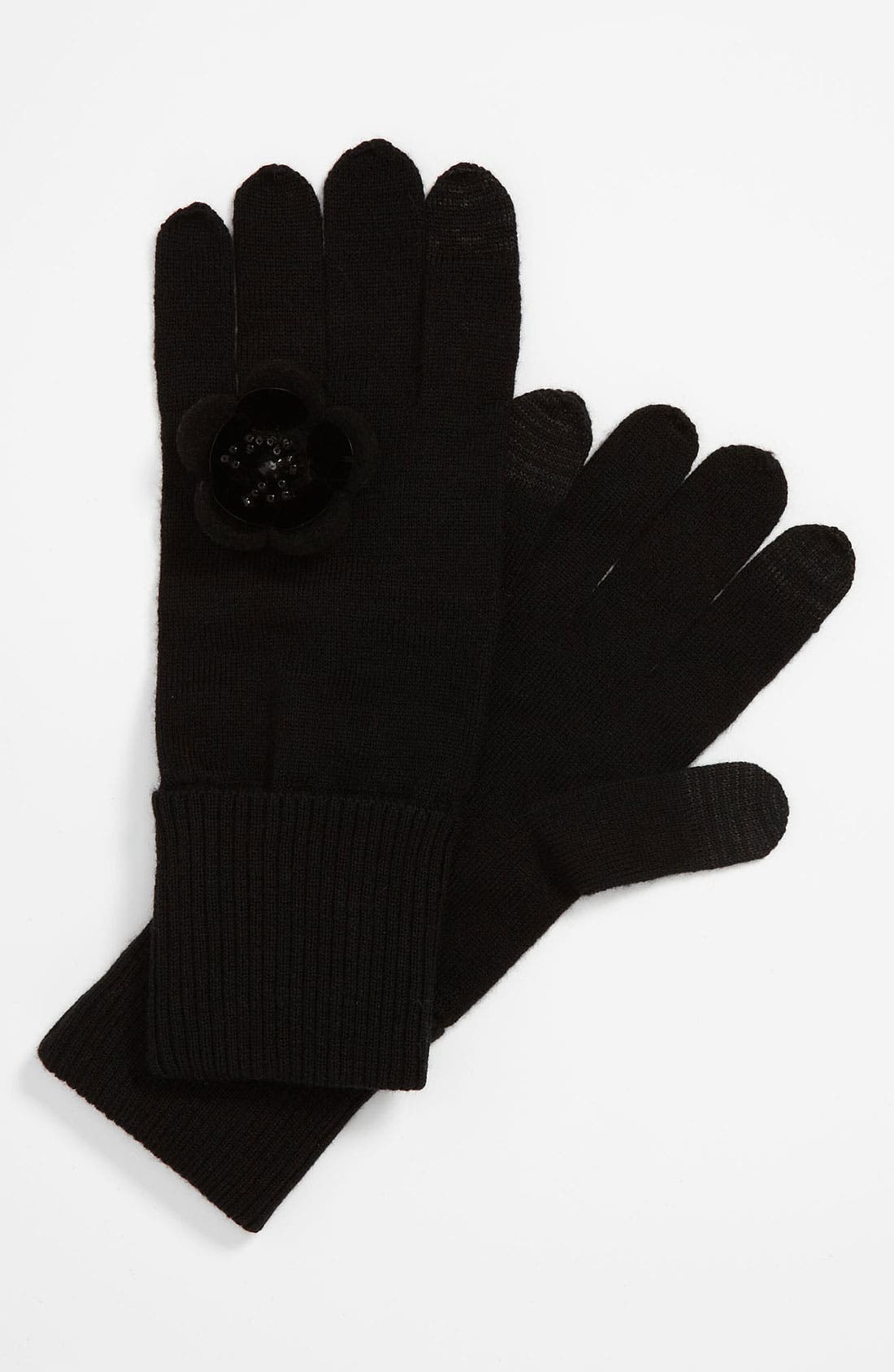 kate spade new york 'magnolia' knit tech glove Nordstrom