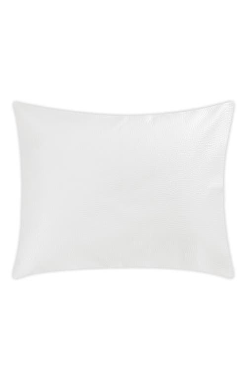 Matouk Eden Pillow Sham in White at Nordstrom