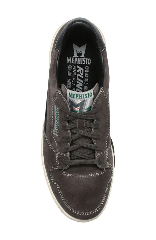 Mephisto Marius Suede Sneaker In Graphite