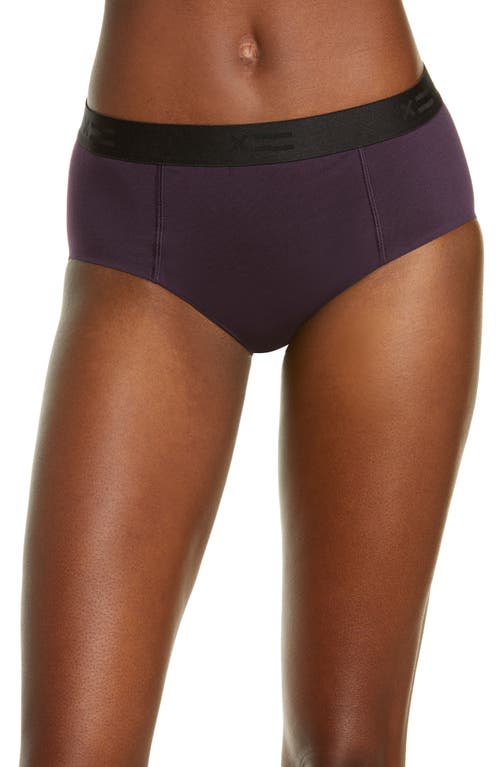 TomboyX First Line Leakproof Hipster Briefs in Black Rainbow