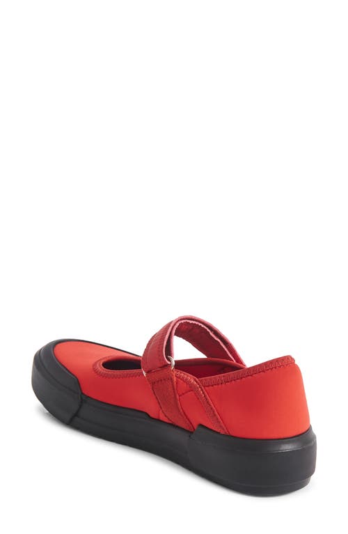 Free People Sporty Mary Jane Flat In Red