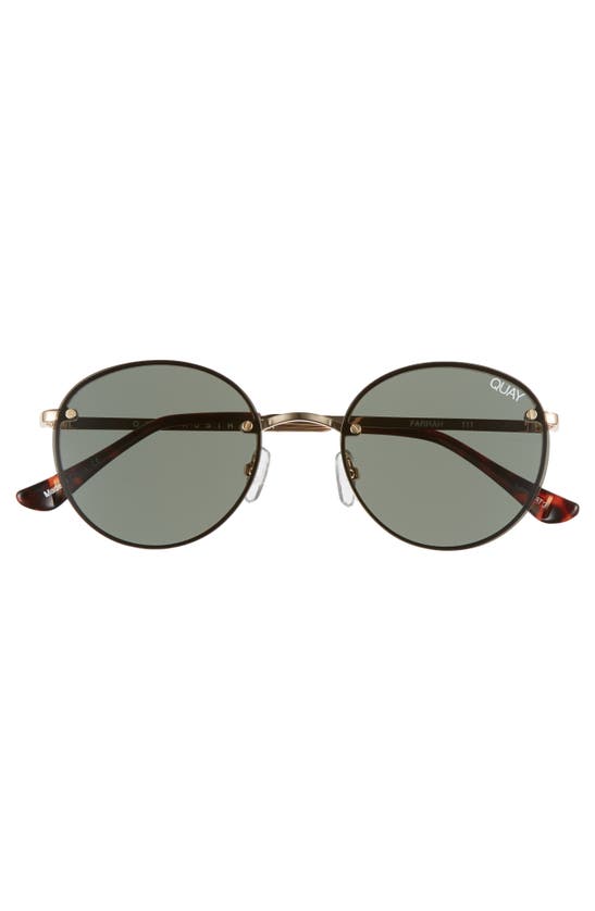 QUAY X ELLE FERGUSON FARRAH 53MM ROUND SUNGLASSES