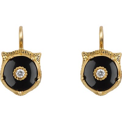 Gucci Le Marche Des Merveilles Feline Drop Earrings