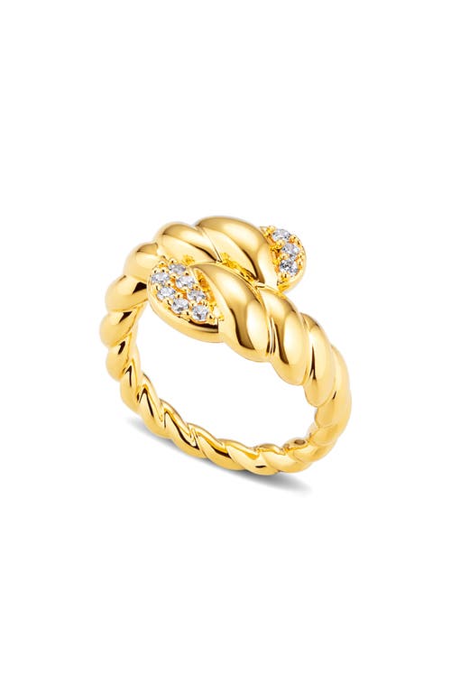 Shop July Child Unicorny Ring In Gold/cubic Zirconia