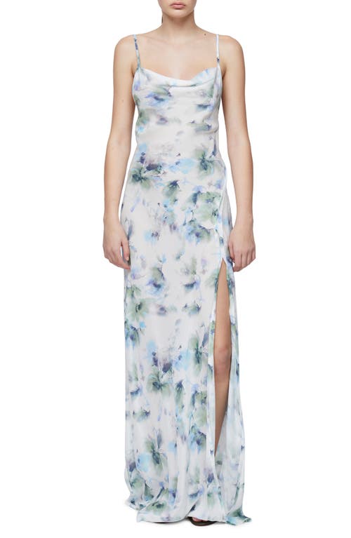 Bec + Bridge Corrine Floral Slit Maxi Dress in Watercolour Floral