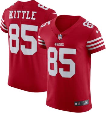Nike Men's Nike George Kittle Scarlet San Francisco 49ers Vapor Elite Jersey