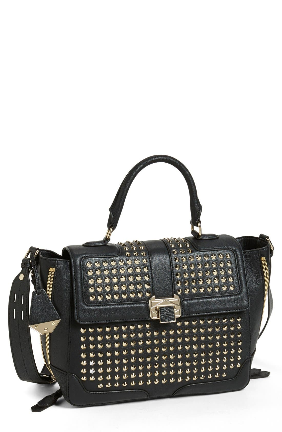 Rebecca Minkoff 'Elle' Studded Crossbody Satchel, Large Nordstrom