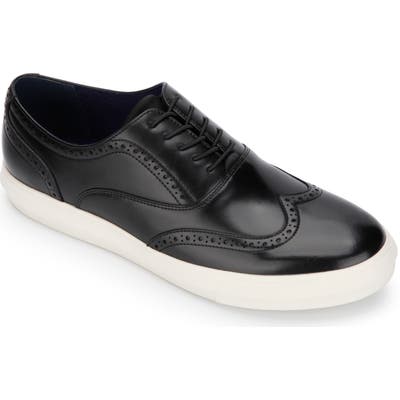 Kenneth Cole Reaction Reem Wingtip Sneaker, Black