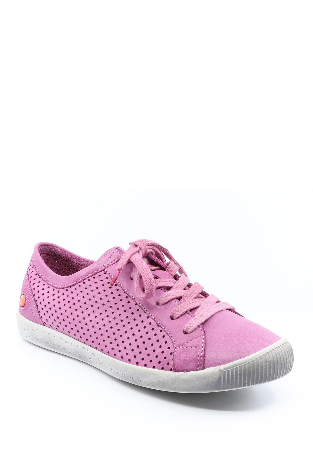 Softinos By Fly London Fly London Ica Sneaker In 026 Pink Washed Leat