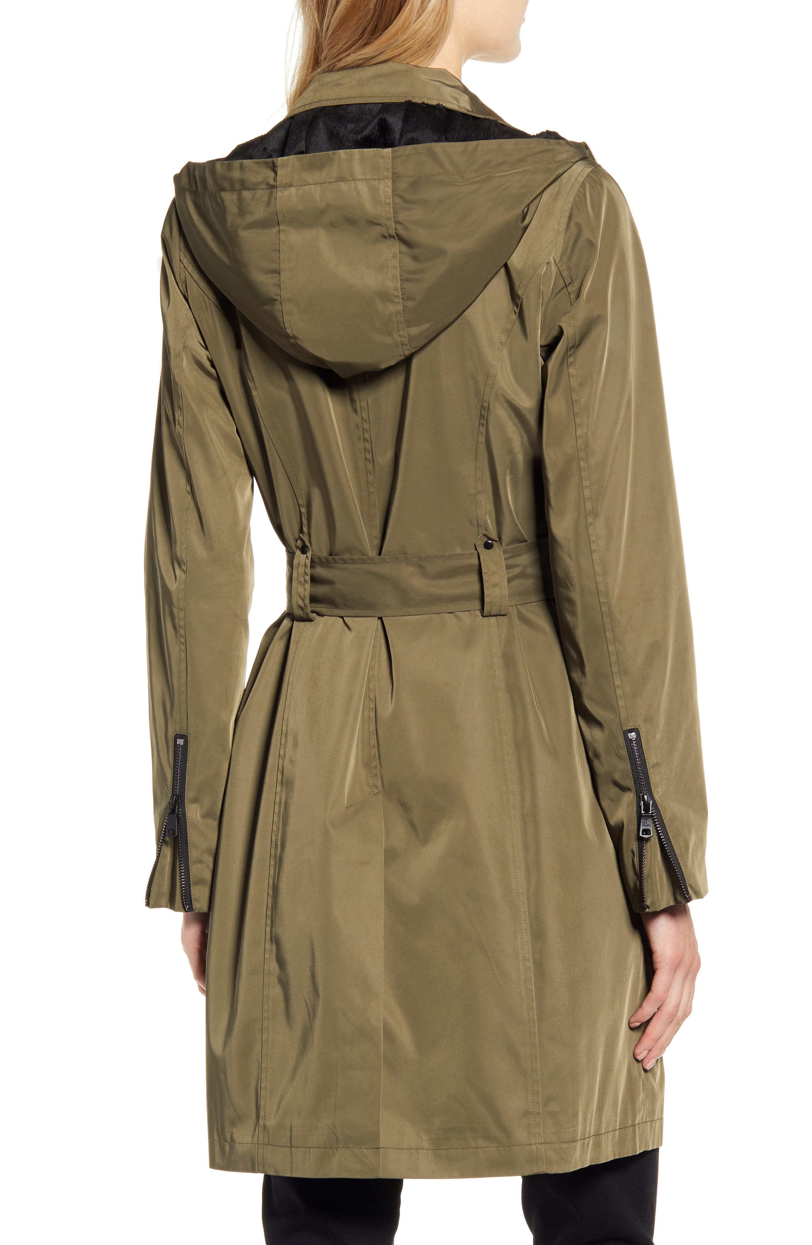 moto trench coat