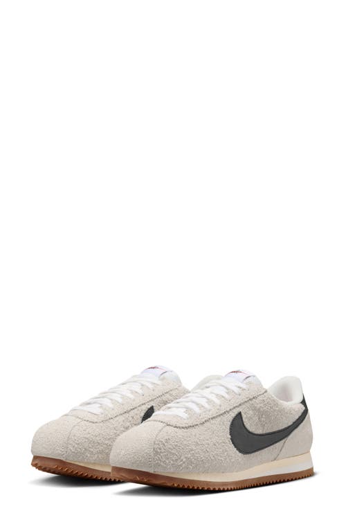 Shop Nike Cortez Vintage Sneaker In White/black/muslin