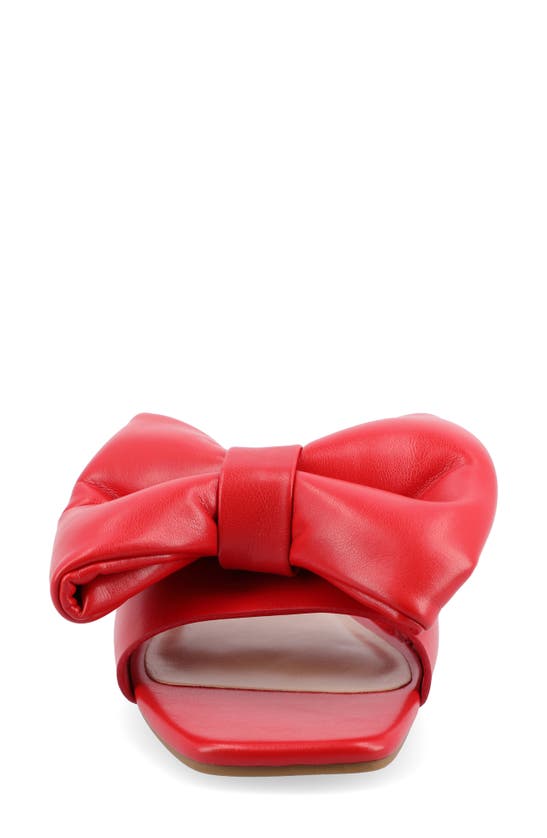 JOURNEE COLLECTION JOURNEE COLLECTION TRU COMFORT FOAM FAYRE BOW FLAT