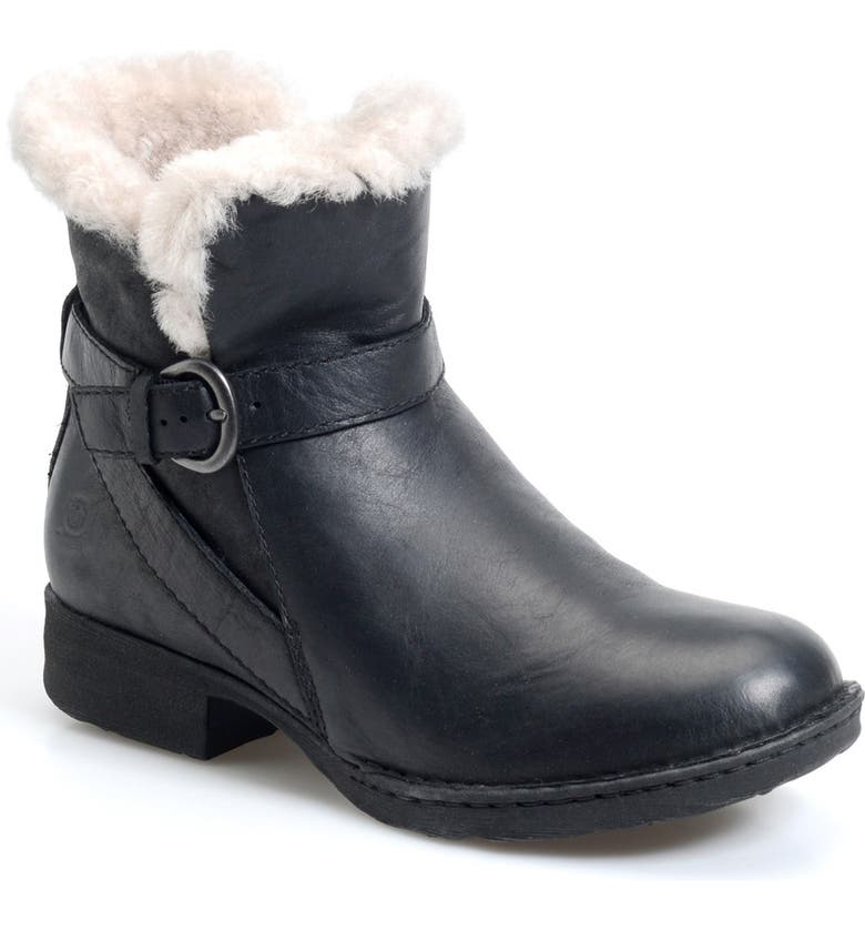 Børn 'Kaia' Round Toe Shearling Ankle Boot | Nordstrom