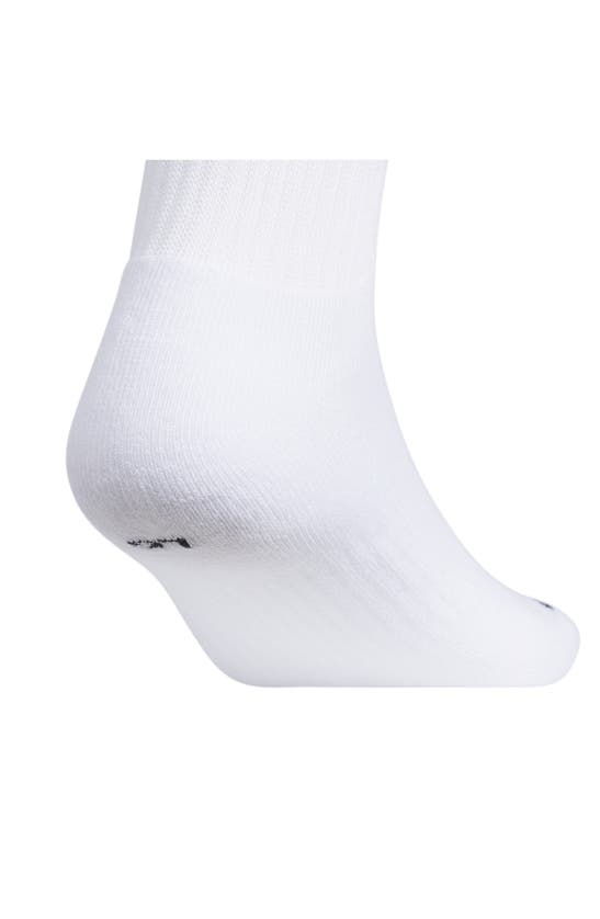 Shop Adidas Originals Gender Inclusive Trefoil Assorted 3-pack Crew Socks In White/ Black/ Wonder White