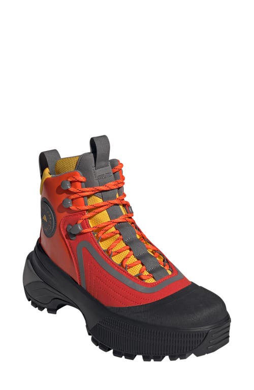 adidas by Stella McCartney Terrex Insulated Hiking Boot Active Red/grey/yellow at Nordstrom,