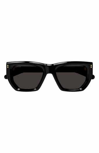 Gucci 53mm hotsell square cat eye
