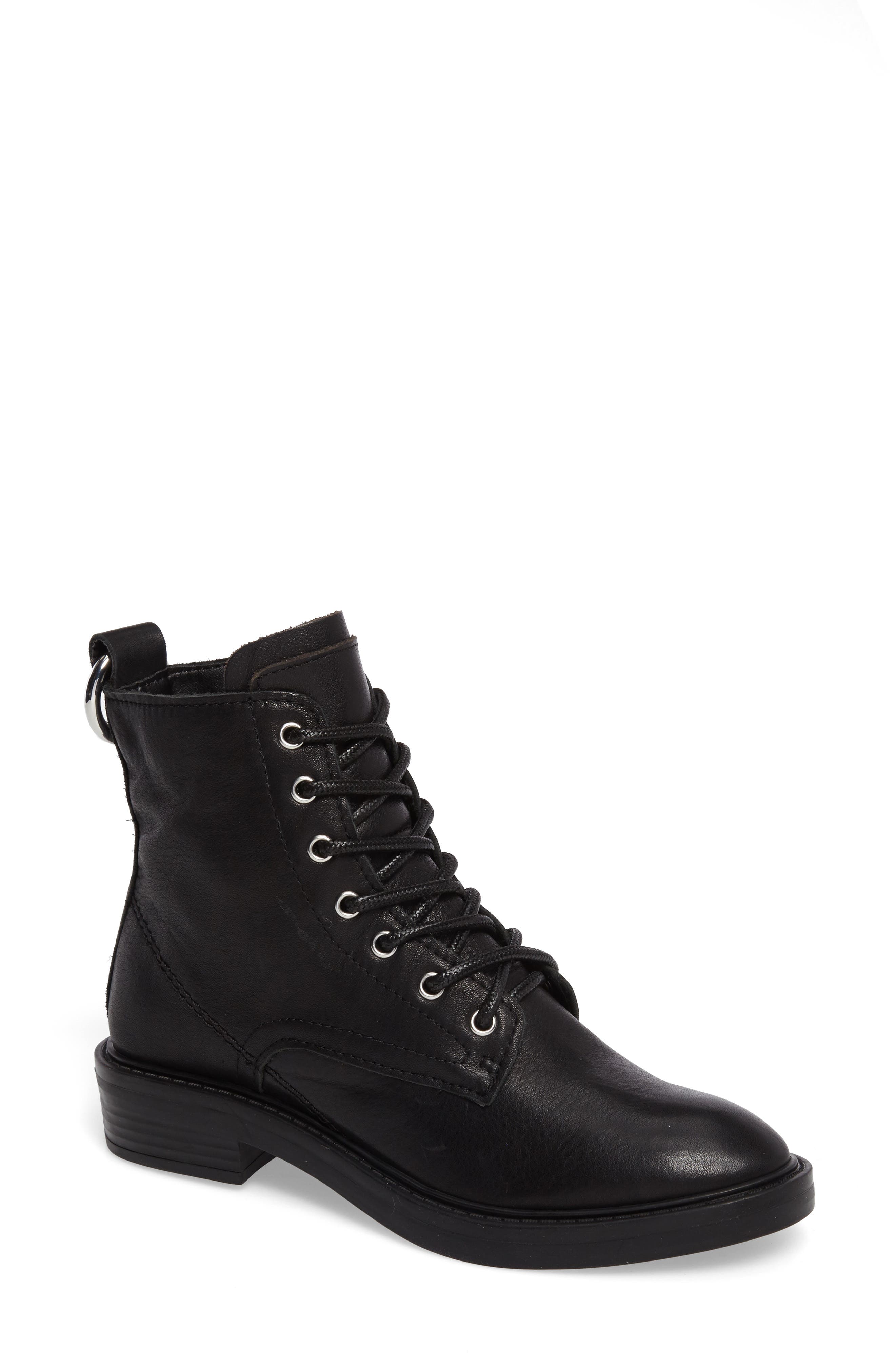 dolce vita white combat boots