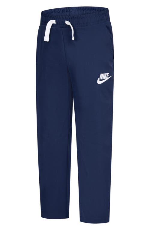 Shop Nike Kids' Dri-fit Woven Pants In Midnight Navy