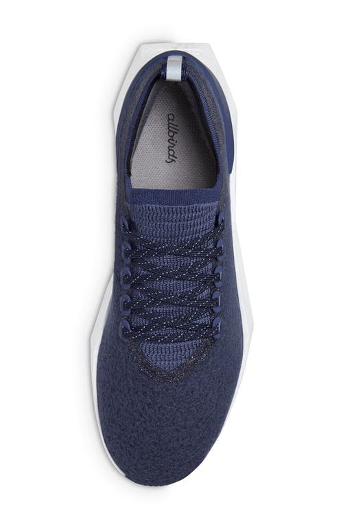 Shop Allbirds Wool Flyer Mizzle Running Shoe In Hazy Indigo/blizzard