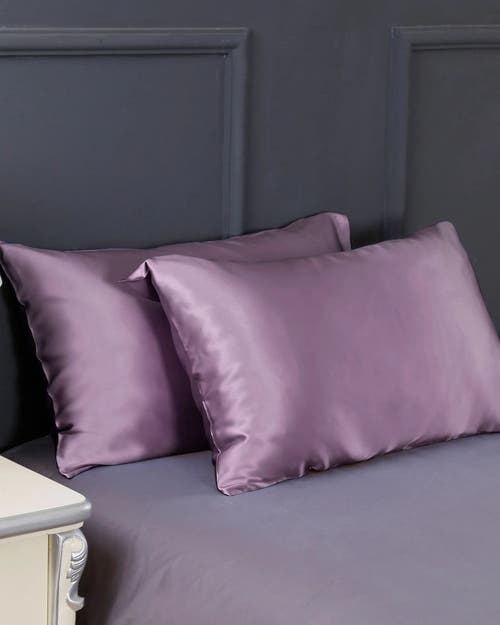 Shop Lilysilk Pure Mulberry Silk Terse Envelope Luxury Pillowcase In Lavender