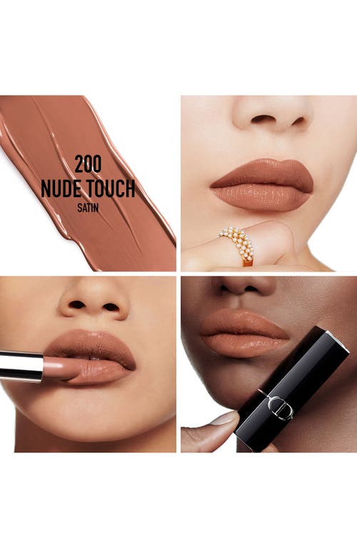 Dior Rouge Refillable Lipstick In 200 Satin