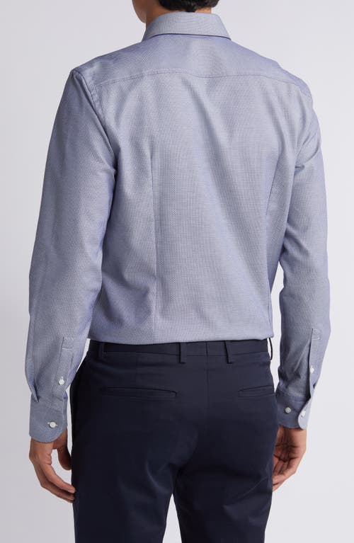 Shop Hugo Boss Boss Hank Slim Fit Dress Shirt In Navy