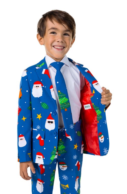 Shop Opposuits Kids' Festivity Two-piece Suit With Tie In Blue