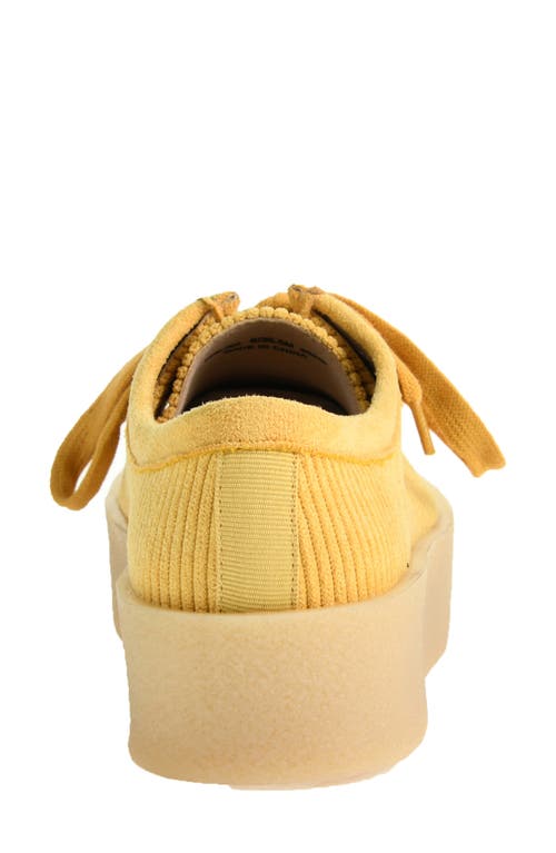 Shop Dirty Laundry Corduroy Platform Shoe In Yellow