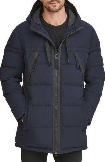 Holden Water Resistant Down & Feather Fill Quilted Coat