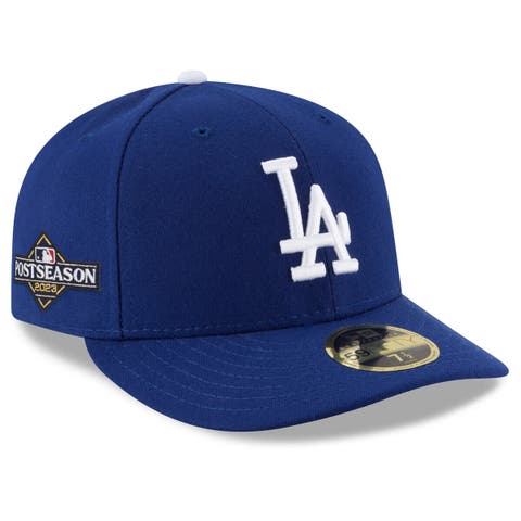 Men's New Era Pink Los Angeles Dodgers Two-Tone Color Pack 59FIFTY Fitted Hat