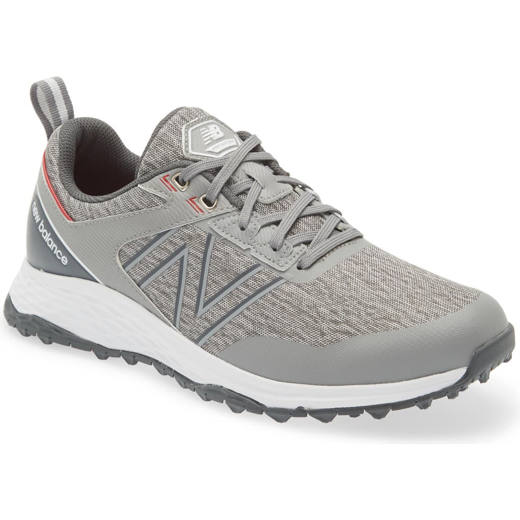 New Balance Fresh Foam Contend Golf Shoe In Grey/charcoal
