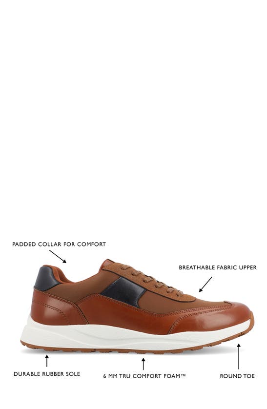 Vance Co. Thomas Tru Comfort Sneaker In Brown