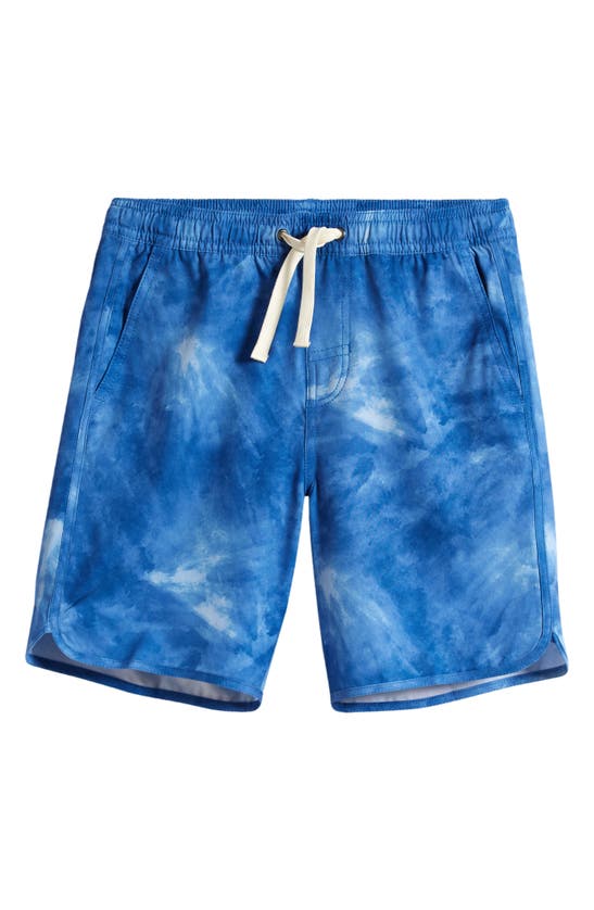 Fair Harbor Kids' Anchor Swim Trunks In Blue