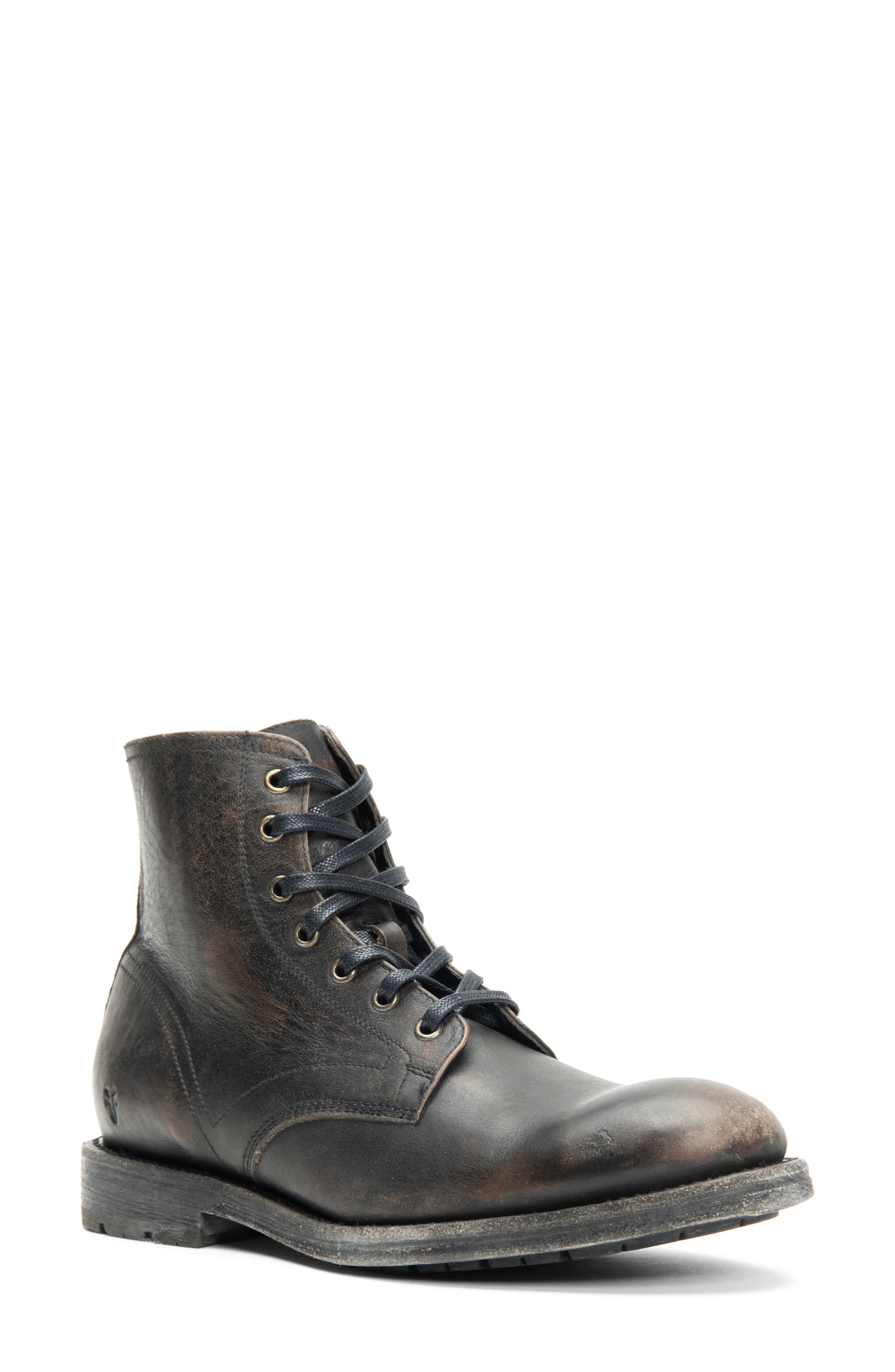 frye men's black boots