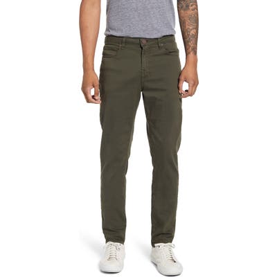 Monfrere Deniro Slim Straight Leg Jeans, Green