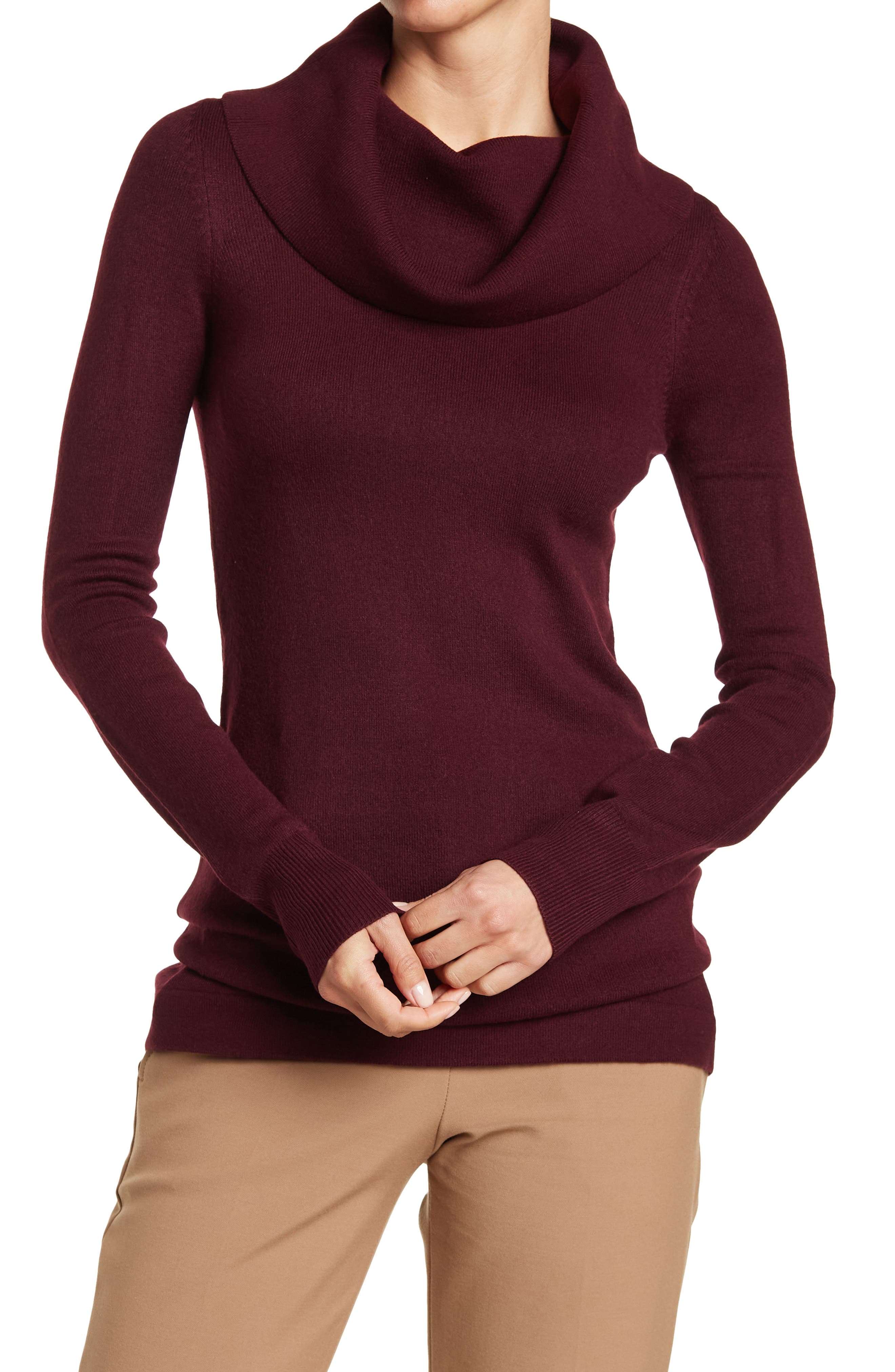 French connection babysoft hot sale cowl neck jumper