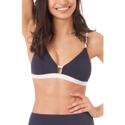 Lively The Bralette Swim Top, Blue