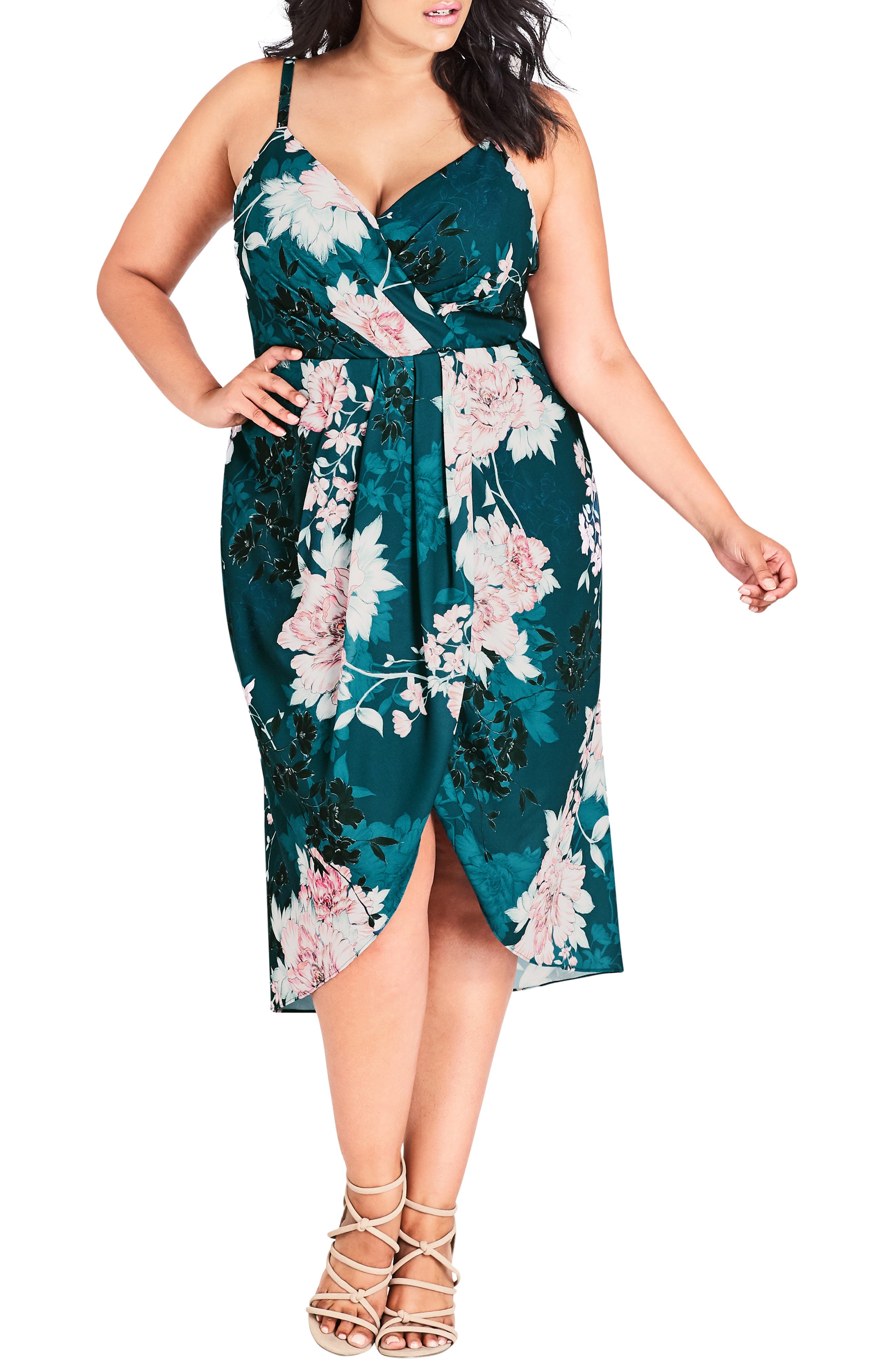 city chic jade bloom dress