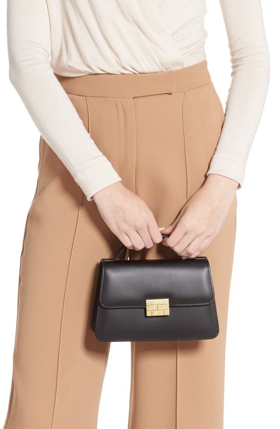 FRAME LE SIGNATURE SMALL LEATHER CROSSBODY BAG